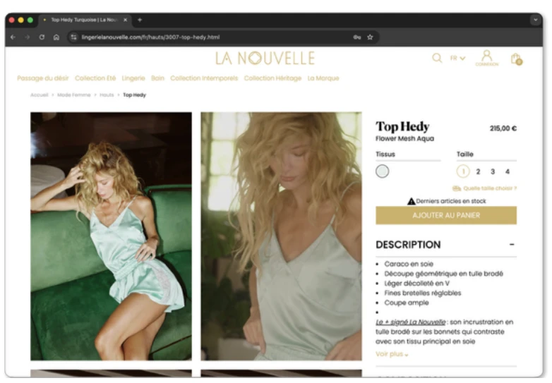 La Nouvelle — réalisation 1.10