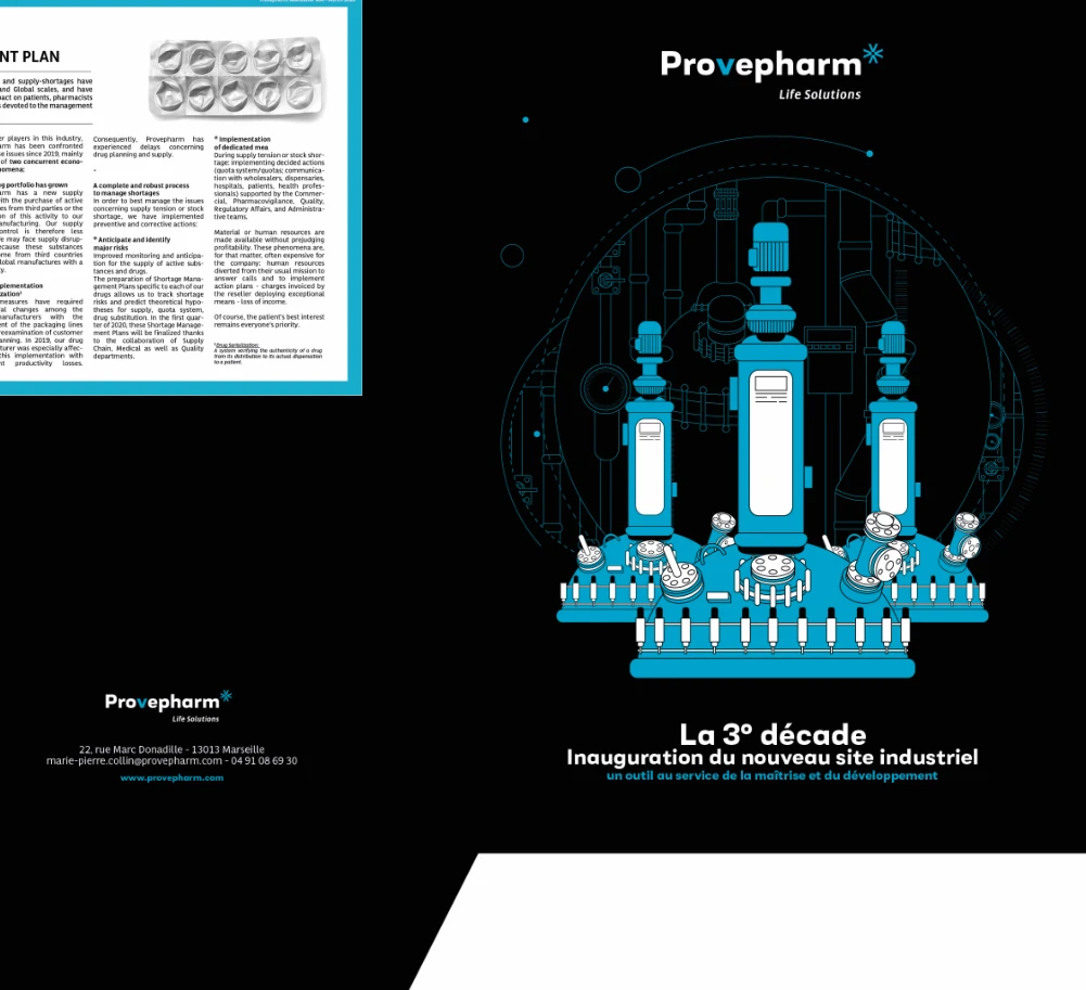 Provepharm Life Solutions — réalisation 1.7