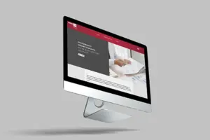 Interface moderne d’un site éco-responsable conçu pour générer des prospects